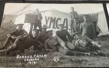 Sarcee Camp Calgary 1915
